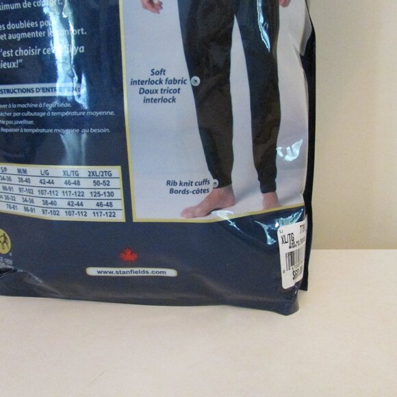 NEW Stanfield's Polo Pajama set blue, Men's size XL - Picture 8 of 13